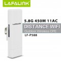 LAFALINK LF-P588 5.8G 14dBi High Power Wireless WiFi Bridge 11ac Outdoor CPE