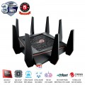 Router Wifi ASUS GT-AC5300 Ba băng tần, Chuẩn AC5300 (Chuyên cho gaming, 4K streaming.  Với vi xử lý Quad-core 1.8Ghz)