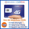 Sim 4G Mobifone gói CS3N 6Gb/ngày Xài Trọn Gói 3 Tháng