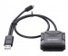 Ugreen CR108 20216 cáp chuyển đổi USB 2.0 sang SATA và hỗ trợ OTG HDD 2.5"/3.5" SATA HDD/SSD