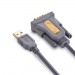 Ugreen CR104 cáp chuyển đổi USB 2.0 sang DB9 RS-232