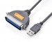 Ugreen 20225 cáp máy in USB sang IEEE1284