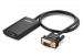 Ugreen MM110 bộ chuyển đổi VGA dương sang HDMI âm có cáp USB cho nguồn và âm thanh