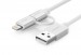 Ugreen US165 cáp sạc 2 trong 1 USB 2.0 sang  Micro USB và Lightning (0.5M, 1M, 1.5M)