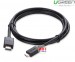 Cáp chuyển đổi Mini HDMI to HDMI 1m Ugreen 10195 hàng chính hãng