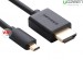 Cáp chuyển Micro HDMI (type D) sang HDMI (type A) 1.5m Ugreen 30102 hàng chính hãng