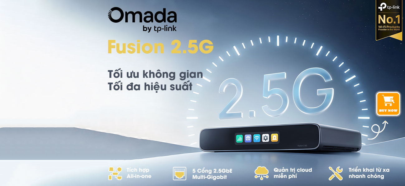 New product Omada Fusion 2.5G