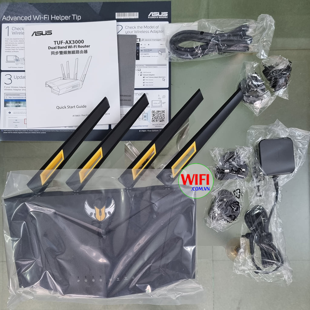 Router WiFi ASUS Gaming TUF AX3000 (4)