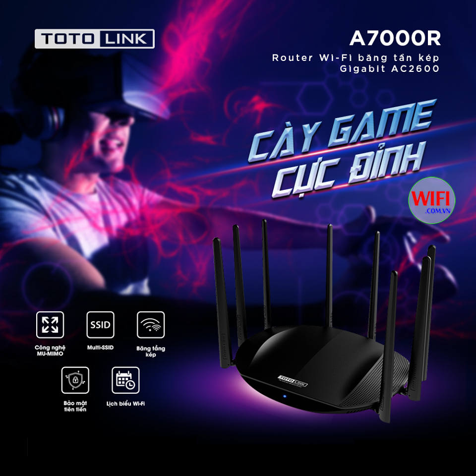 Router WiFI A7000R