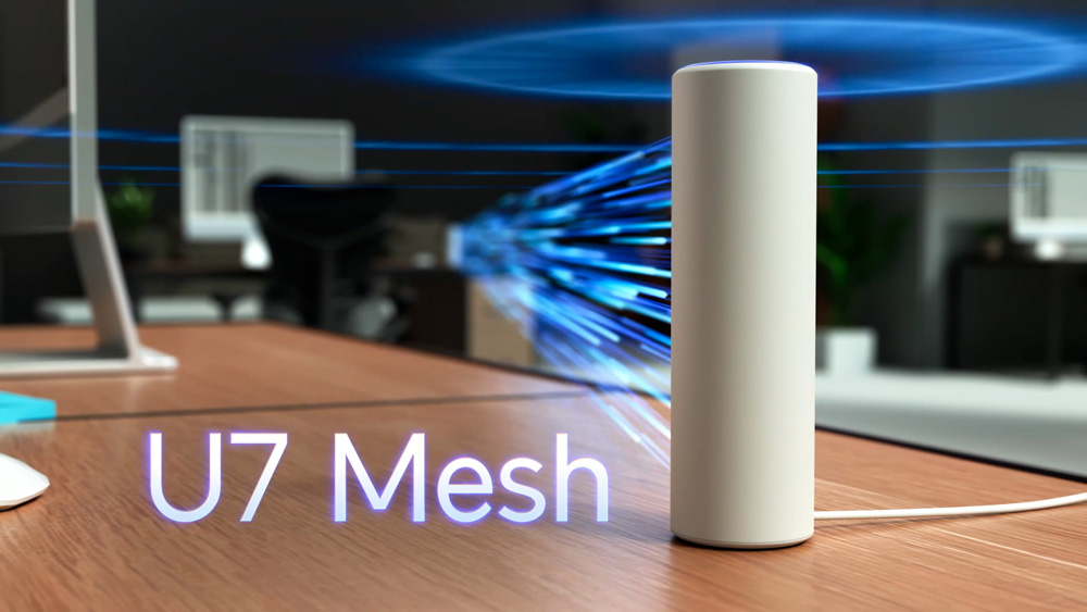UNIFI RA MẮT U7 MESH: NÂNG TẦM CHUẨN MỰC MESH WIFI 7 DOANH NGHIỆP