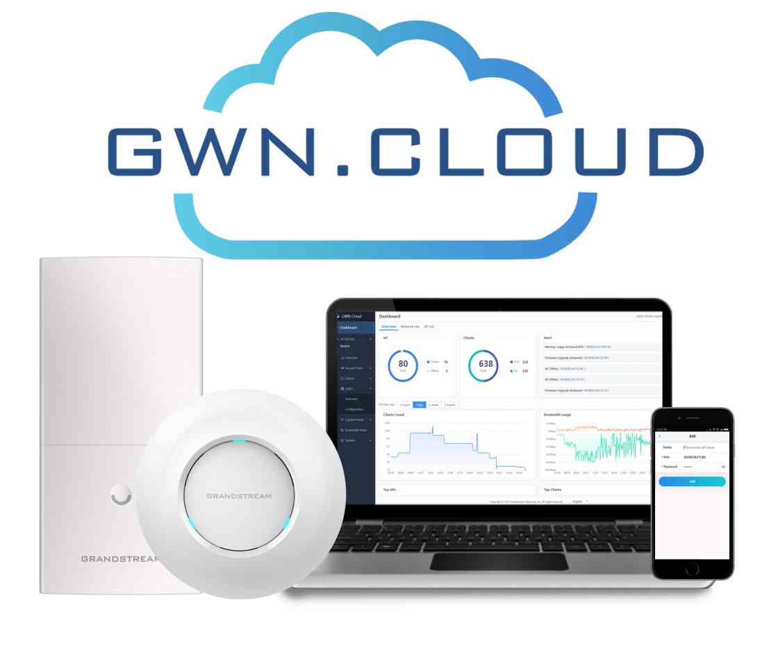 Grandstream - Hướng dẫn đăng ký tài khoản GWN.Cloud miễn phí.