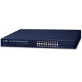 Thiết Bị Chia Cổng Mạng Planet GSW-1601, Gigabit Ethernet Switch 16-Port 10/100/1000Mbps Vỏ Kim Loại.