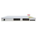 Smart Switch Managed Cisco Gigabit 24 Port và 4 SFP CBS250-24T-4G-EU