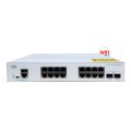 Switch Managed Cisco Gigabit 16 Port và 2 SFP CBS250-16T-2G-EU
