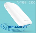 Modem Wifi 3G TP-Link TL-TR861 21.6Mbps, Kiêm Pin Dự Phòng 5200mAh (18h Liên Tục)