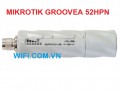 Wifi Mikrotik GrooveA-52HPn 500mW 2.4/5.8GHz. CPU 600MHz , RAM 128MB , Nguồn PoE.