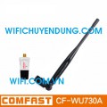 COMFAST CF-WU730A Wireless Usb Adapter Mini Adapter Chuẩn N 150Mbps Anten 5dBi Rời