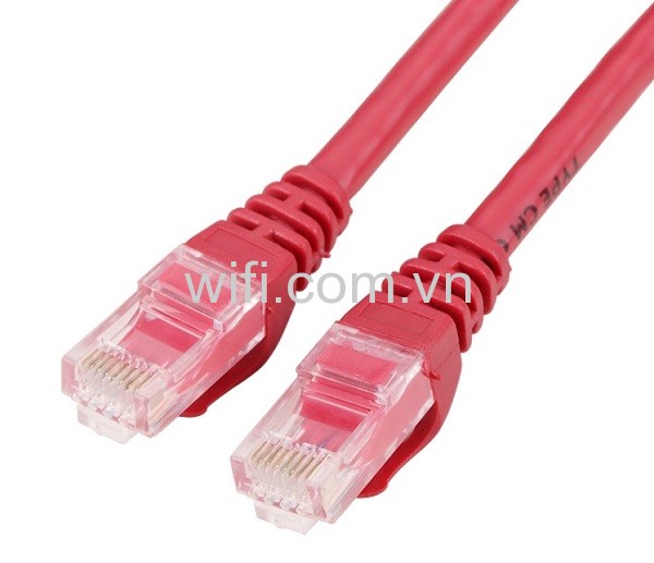 Ugreen NW101 cáp mạng đúc sẵn hai đầu CAT6 UTP màu đỏ (0.5m, 1M, 2M, 3M, 5M, 8M, 10M, 12M, 15M, 20M, 30M))