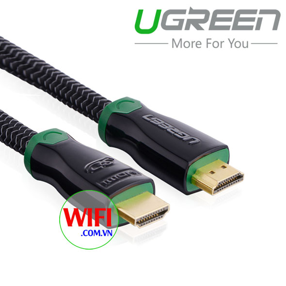 Cáp HDMI chất lượng cao 8m Ugreen 10295 hàng chính hãng
