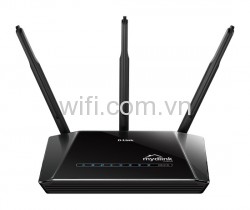 Router wifi D-Link DIR-619L chuẩn N công suất cao 3 ăng ten 5dbi( hỗ trợ Cloud-Mydlink)