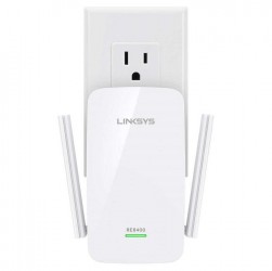 Router wifi Linksys RE6400 AC1200 phát sóng băng tần kép ( có chức năng repeater mở rộng vùng phủ sóng)