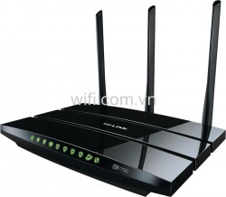 Tp-Link Archer C7 - Wifi 2 Băng Tần Chuẩn AC 1750Mbps, 6 Anten (3 anten trong)