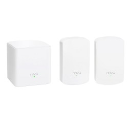 Tenda Nova MW5, Hệ thống wifi Mesh Dual-Band, 3 Pack white (AC1200) băng tần tốc độ 1200Mbps, phạm vi phủ sóng 350m2