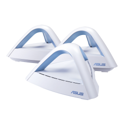 Router WIFI AiMesh ASUS Lyra Trio 3 Pack, chuẩn AC1750 - Hệ thống ghép nối 3 Router giúp mở rộng vùng phủ sóng lên 500m2