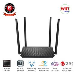 ASUS RT-AC1500UHP Router wifi băng tần kép, chuẩn AC1500. Tốc độ không dây siêu nhanh. Wifi thế hệ thứ 5