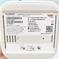 Bộ Phát Wifi 3G/4G Cao Cấp LTE Huawei B818-263. Tốc độ 1.6Gbps. Wifi chuẩn AC 1750Mbps. Hỗ trợ 64 Kết Nối