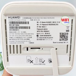 Bộ Phát Wifi 3G/4G Cao Cấp LTE Huawei B818-263. Tốc độ 1.6Gbps. Wifi chuẩn AC 1750Mbps. Hỗ trợ 64 Kết Nối