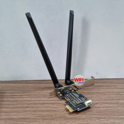 Card WiFi WTXUP AX200, Chuẩn WiFi 6, Card mạng không dây chuẩn PCI-E tốc độ 2400Mbps