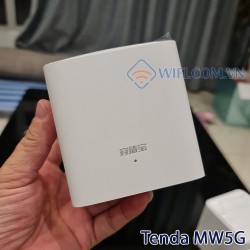 Wifi Mesh Tenda MW5G Cổng WAN LAN 1Gb - Bộ 3 Cái Phủ Sóng Lên Đến 300m2