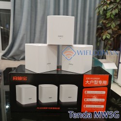 Wifi Mesh Tenda MW5G Cổng WAN LAN 1Gb - Bộ 3 Cái Phủ Sóng Lên Đến 300m2