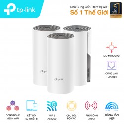 Mesh System WiFi 5 TP-Link Deco E4 (Pack 3)