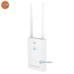 Bộ phát Wifi 6 Grandstream GWN7660LR, Hỗ trợ 250+ user, Gắn ngoài trời, Chuẩn AX tốc độ 1774Mbps - Hãng của Mỹ