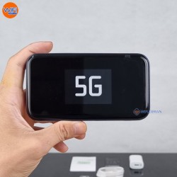 Bộ Phát WiFi 5G ZTE MU5001, WiFi 6 Hỗ Trợ 32 Kết Nối, Màn Hình Cảm Ứng, Pin 4500mAh