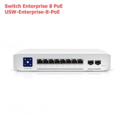 UniFi Switch 8 Cổng PoE 2.5Gb Enterprise | USW-Enterprise-8-PoE