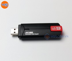 USB NetMax Thu Sóng WiFi 6 băng tần kép AX1800