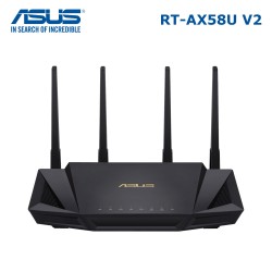 Router WiFi 6 ASUS RT-AX58U V2 | Dual band | AX3000 | AI Mesh | AI Protection Pro
