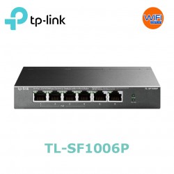 Switch TP-Link TL-SF1006P (10/100Mbps/ 8 Cổng/ 4 cổng PoE/Vỏ Kim Loại)
