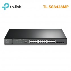Switch Managed L2+ POE+ Omada TP-Link SG3428MP