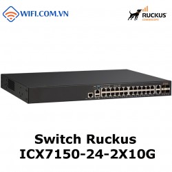 Switch Ruckus ICX7150-24-2X10G | 24 RJ45 1GB| 2 SFP+ 10GB