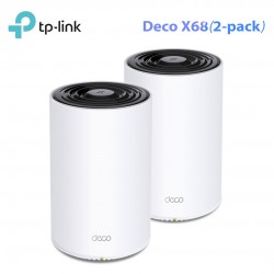 Mesh System WiFi 6 TP-Link Deco X68 | AX3600 | Tri-band | AI-Driven Mesh | Pack 2