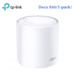 Mesh System WiFi 6 TP-Link Deco X60 | AX5400 | Dual-band | AI-Driven Mesh | Pack 1