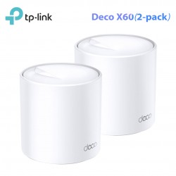 Mesh System WiFi 6 TP-Link Deco X60 | AX5400 | Dual-band | AI-Driven Mesh | Pack 2