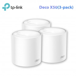 Mesh System WiFi 6 TP-Link Deco X50 | AX3000 | Dual-band | AI-Driven Mesh | Pack 3
