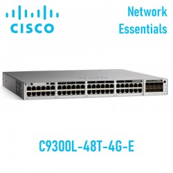 Switch Managed Cisco Catalyst C9300L-48T-4G-E | 48 Ports GE | 4x1G uplink | Network Essentials