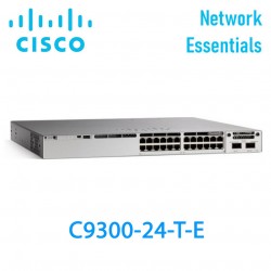 Switch Managed Cisco Catalyst C9300-24T-E | 24 Ports GE  | Network Essentials