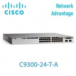 Switch Managed Cisco Catalyst C9300-24T-A | 24 Ports GE  | Network Advantage